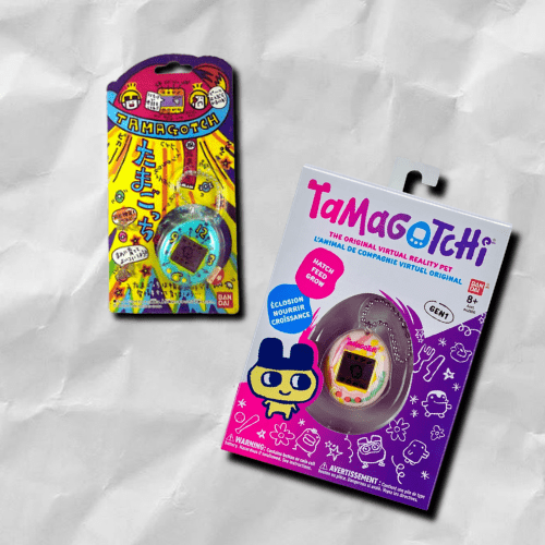 The original Tamagotchi in its packaging