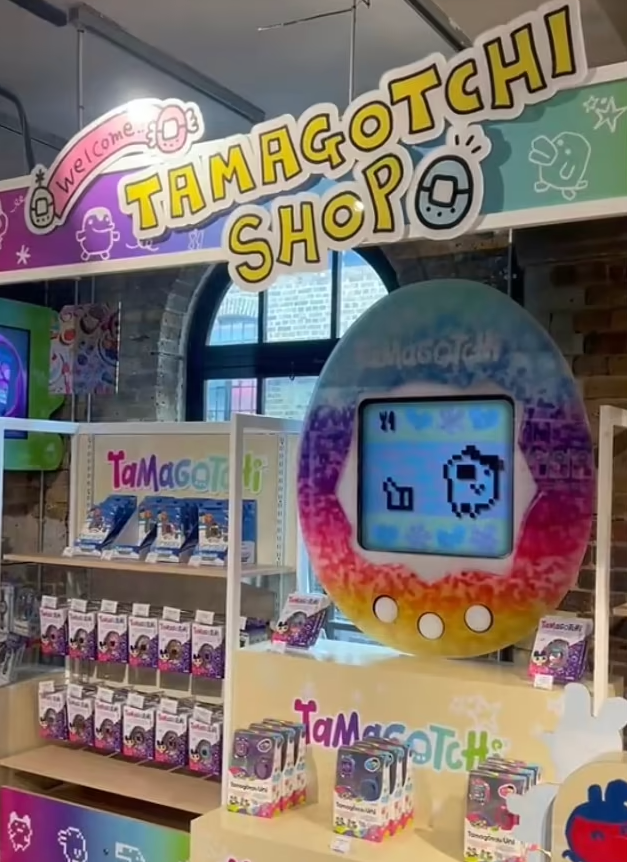 Tamagotchi have opened an official shop in Camden's Bandai Namco Cross Store - 28 years after the toy's launch in 1996.